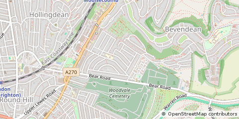 Map of Brighton