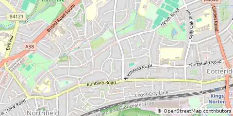 Map of Birmingham, West Mids
