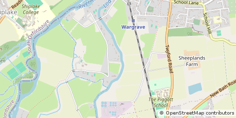 Map of Reading, Berkshire