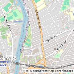 Map of Kingston Upon Thames