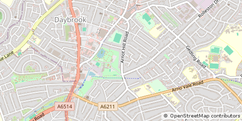 Map of Nottingham