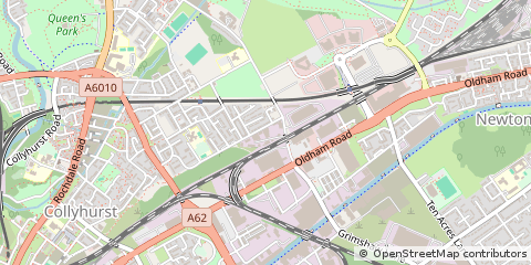 Map of Manchester