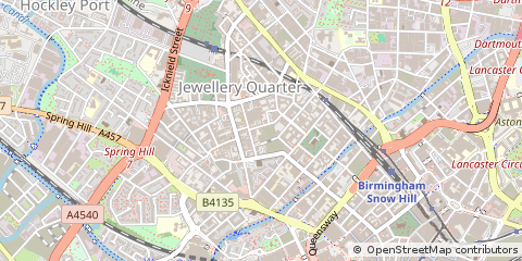 Map of Birmingham