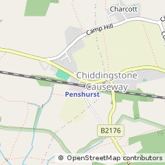 Map of Tonbridge, Kent