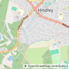 Map of Wigan