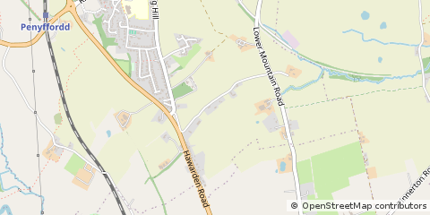 Map of Chester, Flintshire