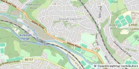 Map of Leeds