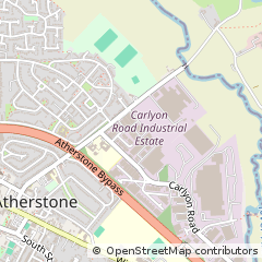 Map of Atherstone