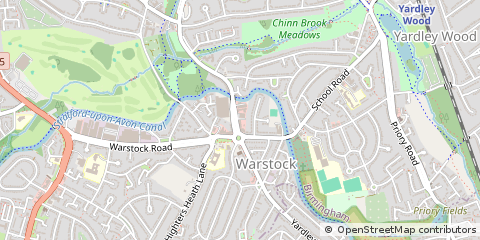 Map of Birmingham