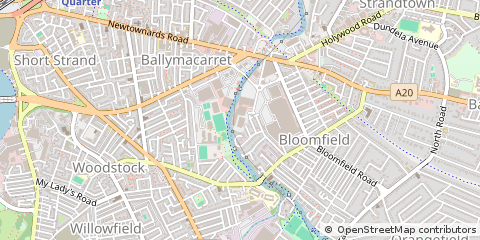 Map of Belfast
