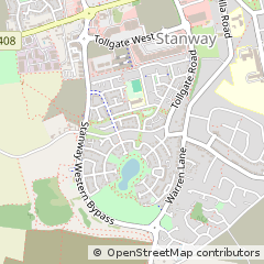 Map of Colchester