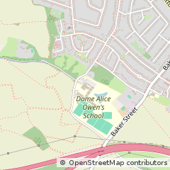 Map of Potters BAR, Hertfordshire