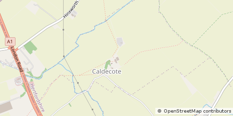 Map of Baldock