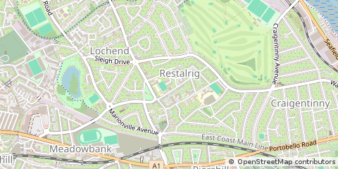 Map of Edinburgh