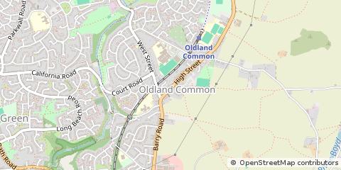 Map of Bristol, Gloucestershire