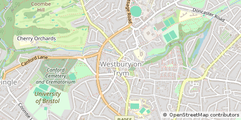 Map of Bristol