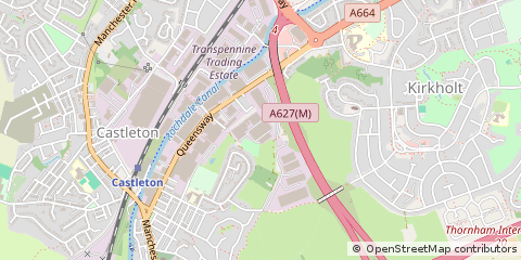 Map of Rochdale