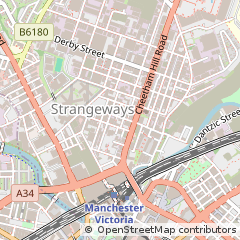 Map of Manchester