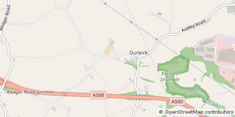 Map of Stoke-on-Trent