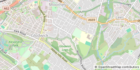 Map of Oldham