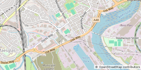 Map of South Wales