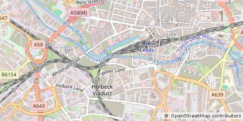Map of Leeds