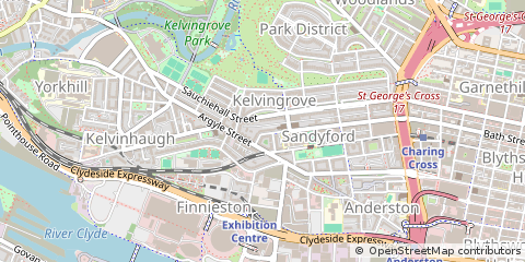 Map of Glasgow