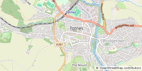Map of Totnes