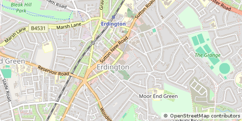 Map of Birmingham