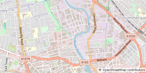 Map of Hull