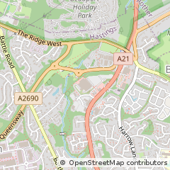 Map of ST. Leonards-on-SEA