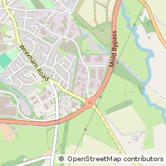Map of Mold, Flintshire