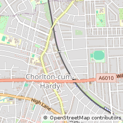 Map of Manchester, Greater Manchester