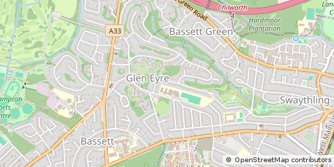 Map of Southampton