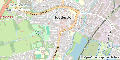 Map of Hertfordshire