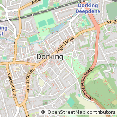 Map of Dorking