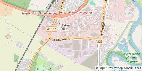 Map of Stockton on Tees