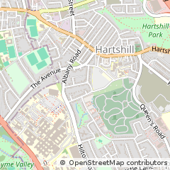 Map of Stoke-on-Trent