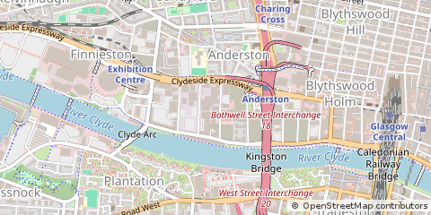 Map of Glasgow