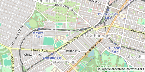 Map of Glasgow