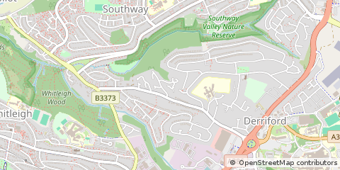 Map of Plymouth, Devon