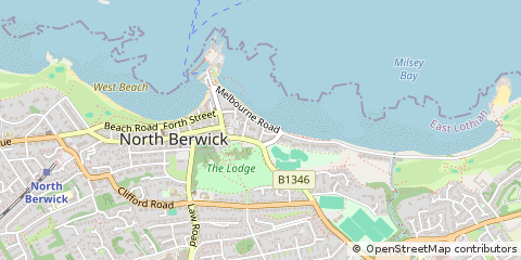 Map of North Berwick