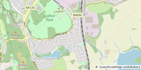 Map of Birmingham
