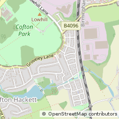 Map of Birmingham