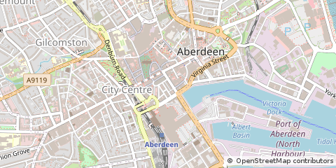 Map of Aberdeen