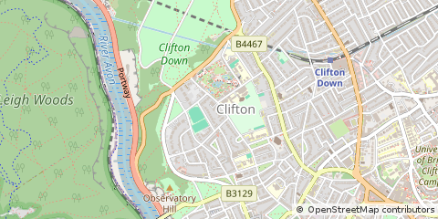 Map of Bristol