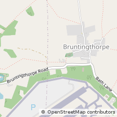 Map of Lutterworth, Leicestershire