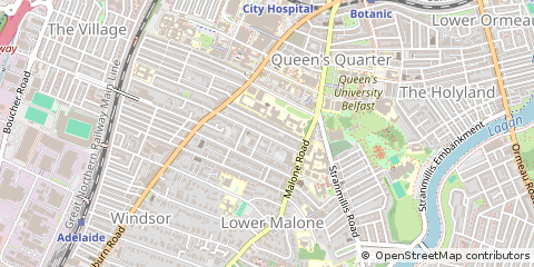 Map of Belfast, Co. Antrim