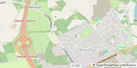 Map of Milltimber
