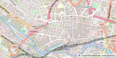 Map of Leeds